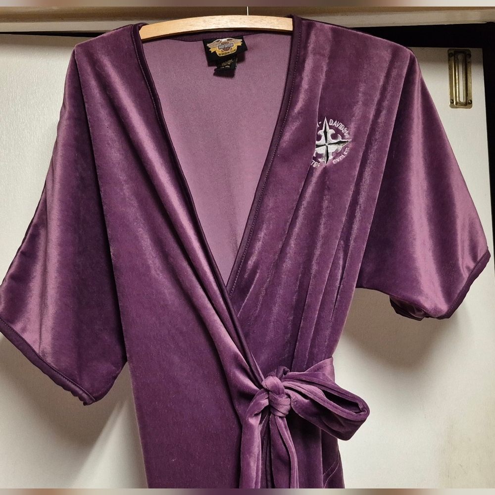 Harley Davidson Elegant Purple Women's Robe